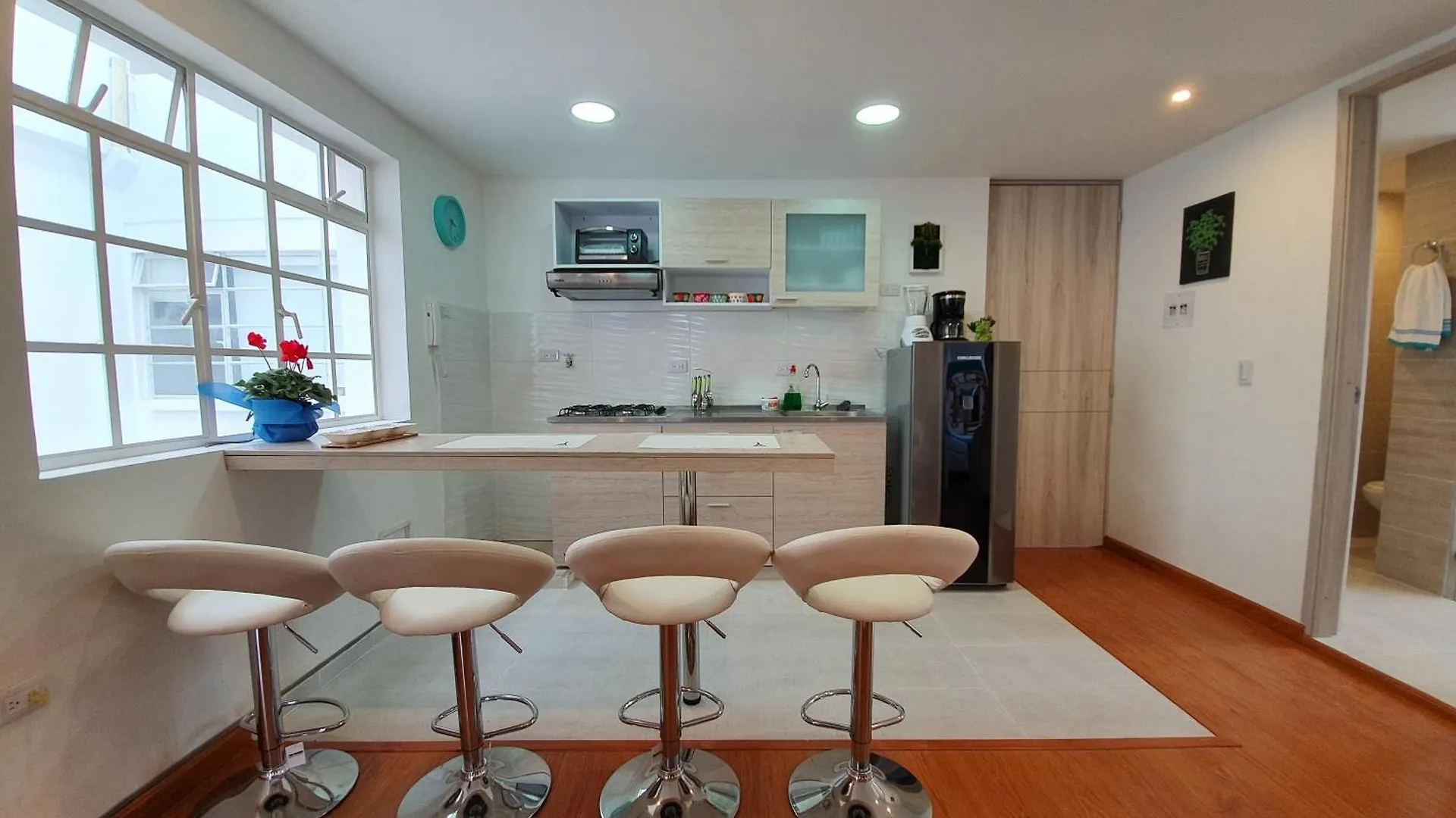 아파트 Homy Apartamentos - Corferias, Embassy, Airport, G12, Un, Agora 보고타