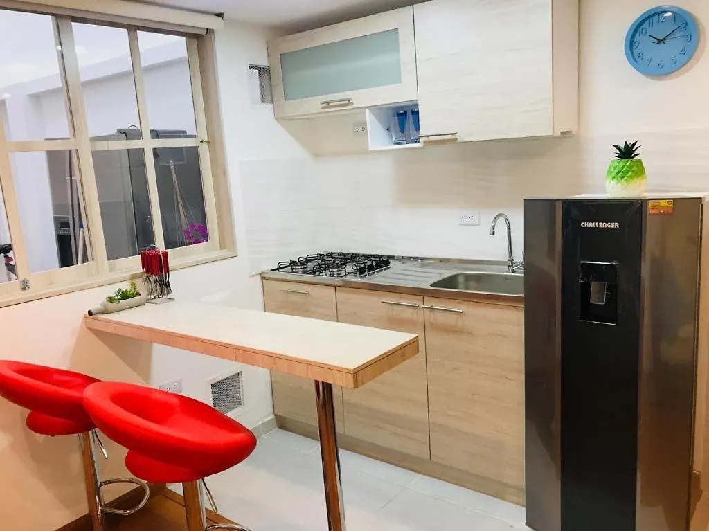 아파트 Homy Apartamentos - Corferias, Embassy, Airport, G12, Un, Agora 보고타 콜롬비아